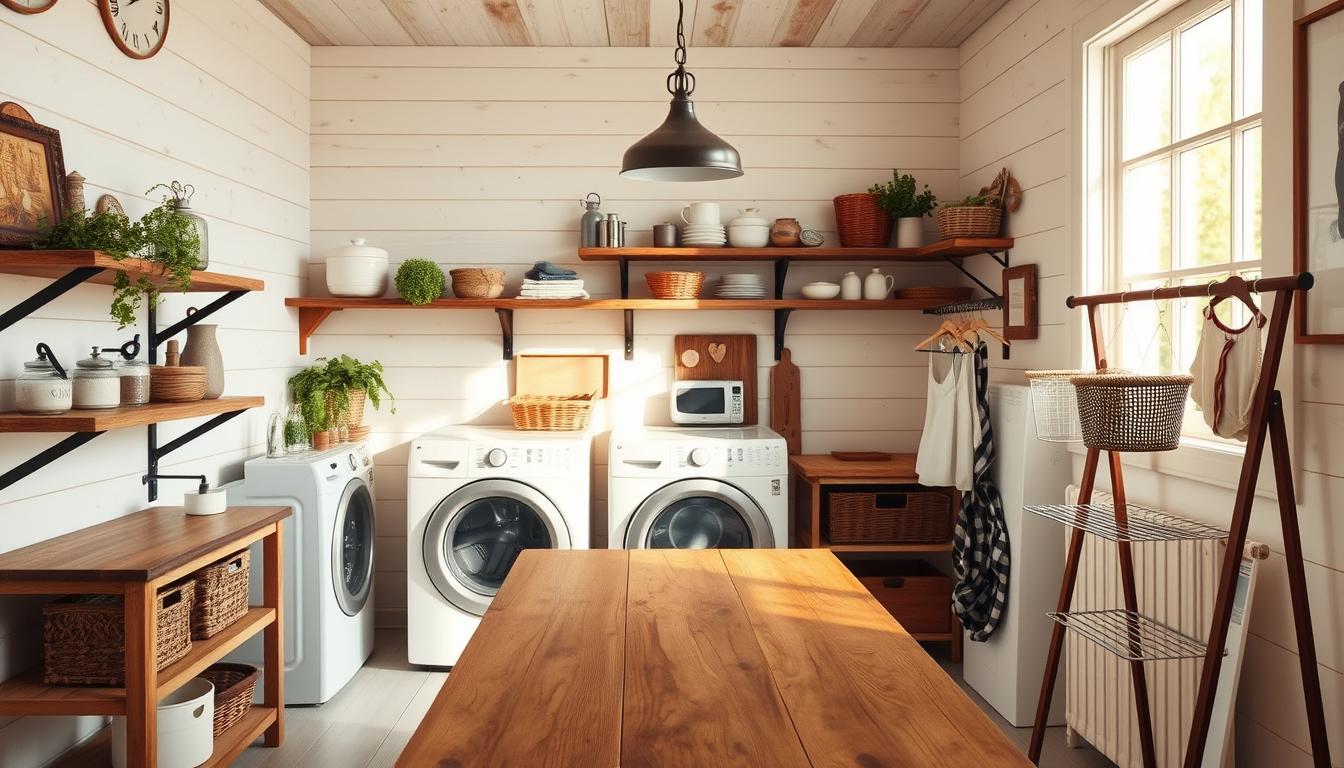 20 Farmhouse Laundry Room Decor Ideas